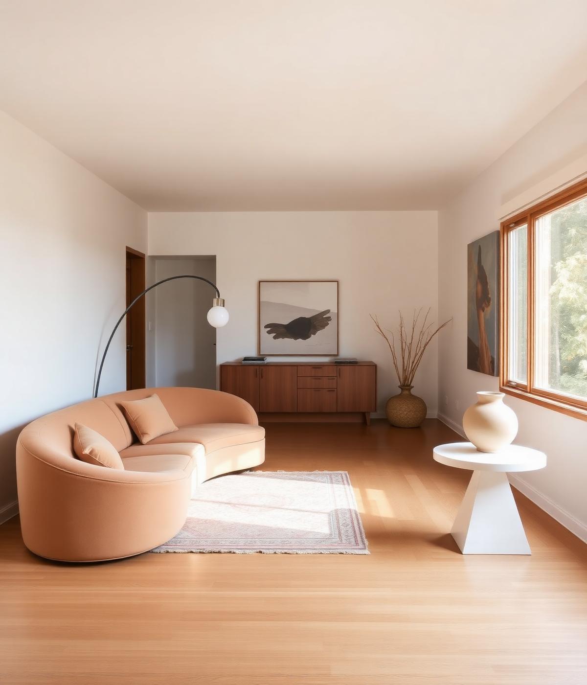 Pacific Heights residence living room